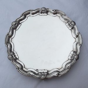 Wide picture of silver salver